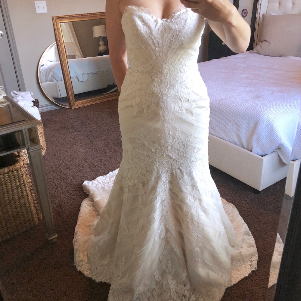 Matthew Christopher Sofia wedding gown